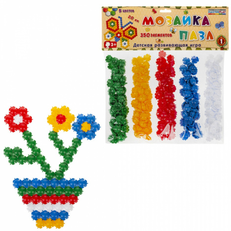 Мозаїка-пазл 20мм №1 (350шт.) Colorplast 1-142