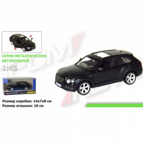 Машина метал 7627 АВТОПРОМ 1:45 Bentley Bentayga