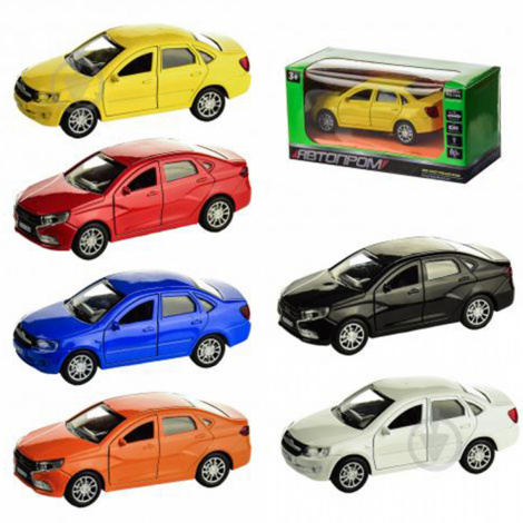 Машина метал 3281 "АВТОПРОМ", 1:32-36, світло, звук, в коробці