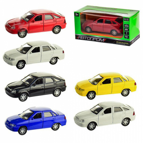 Машина метал 3282 "АВТОПРОМ", 1:32-36, світло, звук, в коробці 15*7*6,8 см