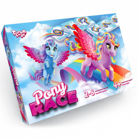 Настільна розважальна гра "Pony Race" Danko toys G-PR-01-01