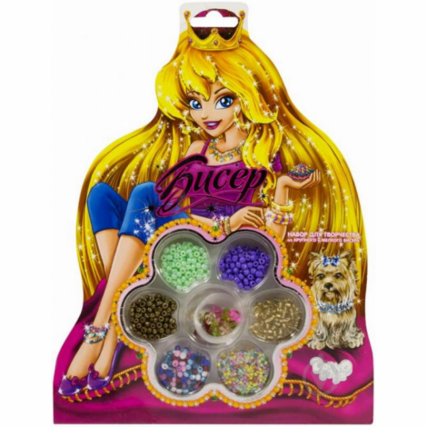 Бисер на планшетке Danko toys Б6-Б-1