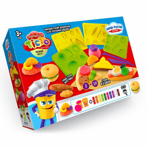 Тісто для ліплення Master do "Шеф-кухар. Траторія" Danko toys TMD-17-04U