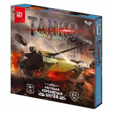 Настільна тактична гра "Tanks Battle Royale" Danko toys G-TBR-01-01U