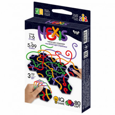 Розважальна настільна гра "HEXIS" Danko toys G-HEX-01-01
