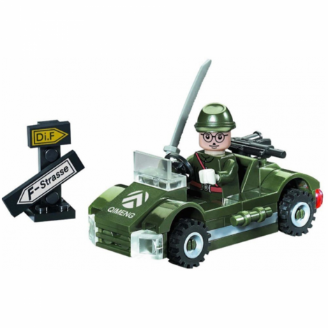 Конструктор Brick 803 військова машинка 51 деталей