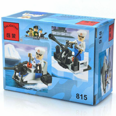 Конструктор Brick 815 Штурмовий човен 33 деталей
