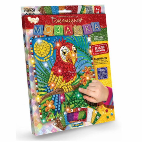 Блискуча мозаїка Danko toys БМ-02