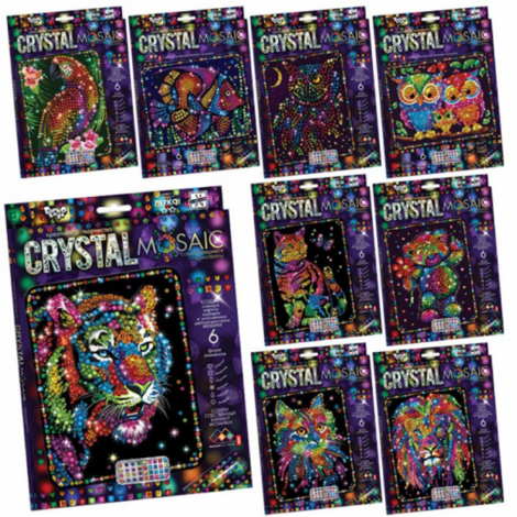 Набір креативної творчості "Crystal mosaic" CRM-01-01,02,03,04...10