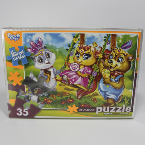 Пазли 35 елементів м*які enfant Danko toys