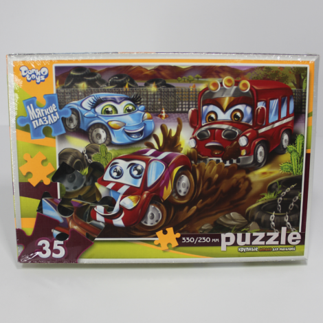 Пазли 35 елементів м*які enfant Danko toys