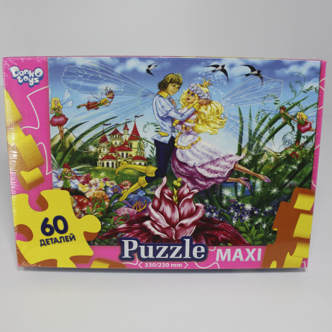 Пазли 60 елементів максі Danko toys Мх60-05-01,02,03,04...16