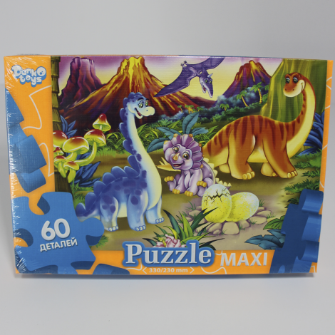 Пазли 60 елементів максі Danko toys Мх60-05-01,02,03,04...16
