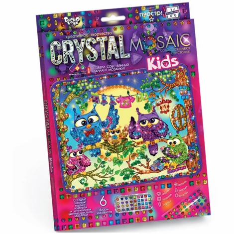 Мозаїка з кристалів "Crystal mosaic kids" CRMk-01-01,02,03,04...10