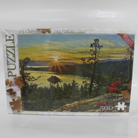 Пазли 500 елементів Danko toys С500-07-01,02,03,04...12
