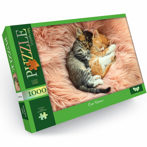 Пазли 1000 елементів Danko toys С1000-07-01,02,03...10