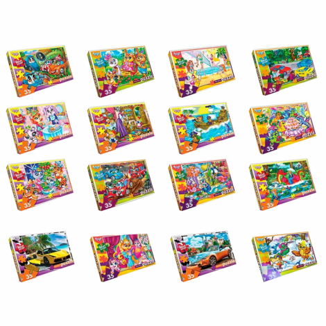 Пазли 35 елементів м*які enfant Danko toys