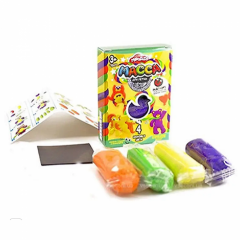 Набір креативної творчості "Маса для ліпки Master Do" 4 кольори Danko toys MMD-02-01,02,03,04...09