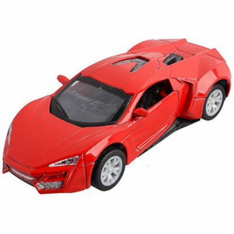 Машина метал 3240 "АВТОПРОМ" 1:32, 3 кольори, відриваються двері в коробці.