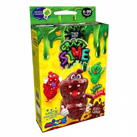 Безопасный образовательный набор Проведение опытов "Crazy Slime" мини Danko toys SLM-02-01U, 02U, 03U, 04U