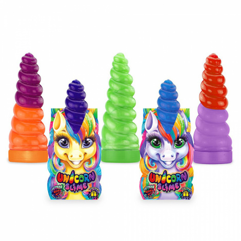 В'язка маса "Unicorn Slime" густий лизун Danko toys UNS-02-01U