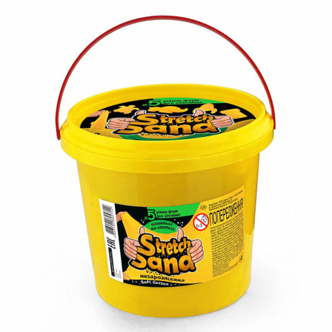 Кінетичний пісок Твори "Stretch Sand" 700 г Danko toys STS-01-01U