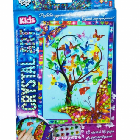 Мозаїка з кристалів "Crystal art kids" CArt-01-01,02,03,04...10