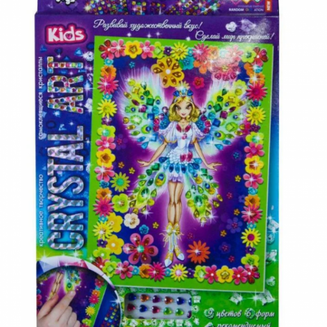 Мозаїка з кристалів "Crystal art kids" CArt-01-01,02,03,04...10