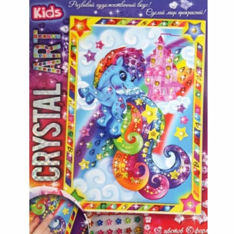 Мозаїка з кристалів "Crystal art kids" CArt-01-01,02,03,04...10