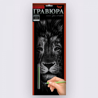Набір для творчості "Гравюра панорама" Danko toys GR-В2-01z...12z,01s...12s