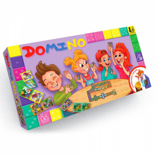 Настільна гра "Доміно" Danko toys DTG-DMN-01,02,03,04