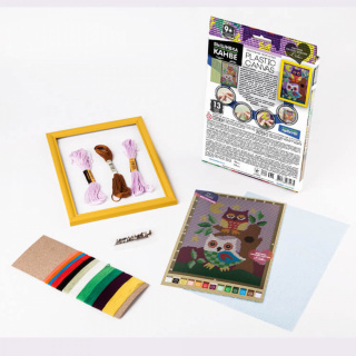 Вишивка на пластиковій канві PLASTIC CANVAS Danko toys РС-01-01,02,03,04,05...10