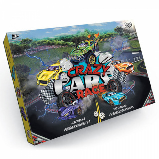 Гра настільна "Crazy Cars Race" Danko toys DTG94R