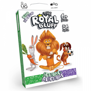 Карткова гра "The ROYAL BLUFF" їстівне-неїстівне RBL-02-01U