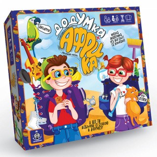 Карткова розважальна гра "ДодУМка Африка" Danko toys GDV-Afr-01U