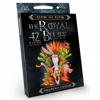 Карткова гра "The ROYAL BLUFF" RBL-01-01U,RBL-01-02U