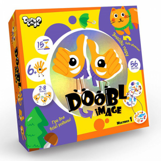 Настільна розважальна гра "DOOBL IMAGE" DBI-01-01U Danko toys