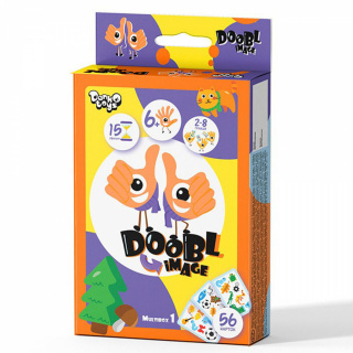 Настільна розважальна гра "DOOBL IMAGE" міні Danko toys DBI-02-01U,02U,03U,04U