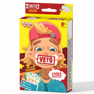 Настільна розважальна гра "Veto" міні Danko toys VEТО-02-01U