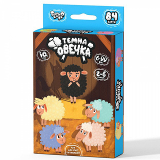 Настільна розважальна та розвиваюча гра "Темна овечка" Danko toys ТО-01-01U