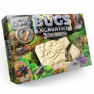 Набір для проведення розкопок "BUGS EXCAVATION" жуки Danko toys ВЕХ-01-04