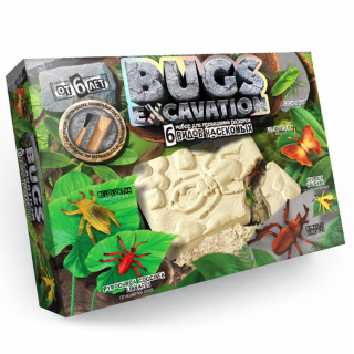 Набір для проведення розкопок "BUGS EXCAVATION" жуки Danko toys ВЕХ-01-04