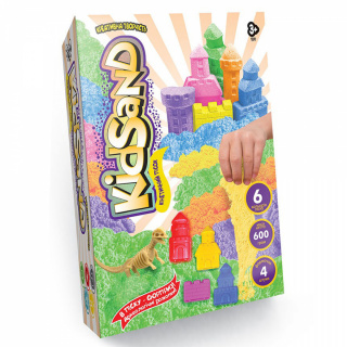 Кінетичний пісок KidSand 600г Danko toys KS-04-04U, 05U, 06U ... 09U