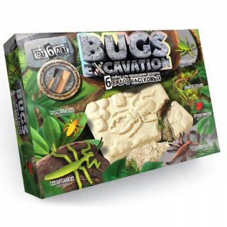 Набір для проведення розкопок "BUGS EXCAVATION" жуки Danko toys ВЕХ-01-04