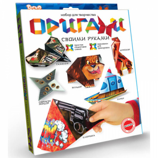 Набір для творчості Оригами Ор-01-02 Ор-01-01,02,03,04,05