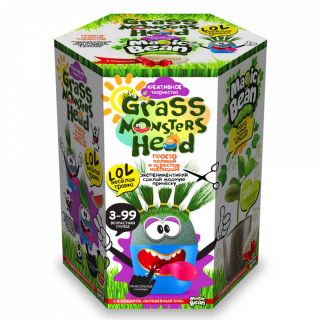 Набір для проведення дослідів "Grass monsters head" "Danko toys GMH-01-01U, 02U, 03..."