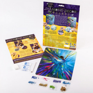 Декорування стразами "DIAMOND DECOR" (10видів) Danko toys DD-01-01,-11