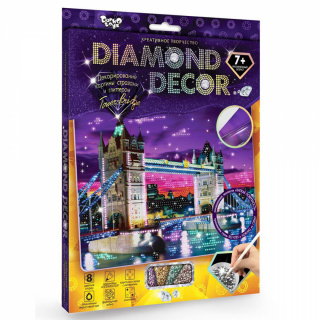 Декорування стразами "DIAMOND DECOR" (10видів) Danko toys DD-01-01,-11