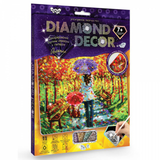 Декорування стразами "DIAMOND DECOR" (10видів) Danko toys DD-01-01,-11
