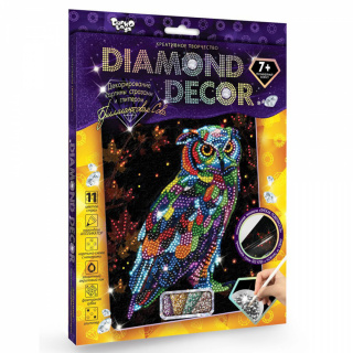 Декорування стразами "DIAMOND DECOR" (10видів) Danko toys DD-01-01,-11